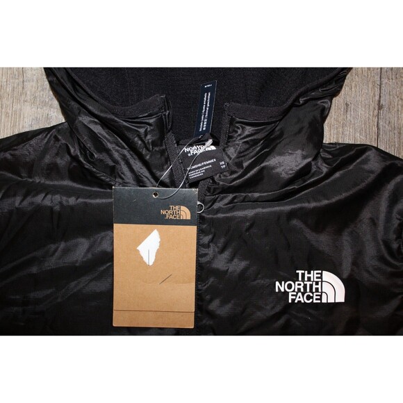 The North Face Women's Winter Warm 1/4 Zip Hooded Jacket Black Size XS NWT - Picture 3 of 5